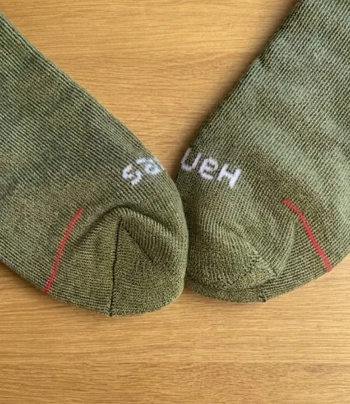 Green Crew Socks 4 Pack Size 6-12 Cotton Streetwear Supreme Hanes Comfort New