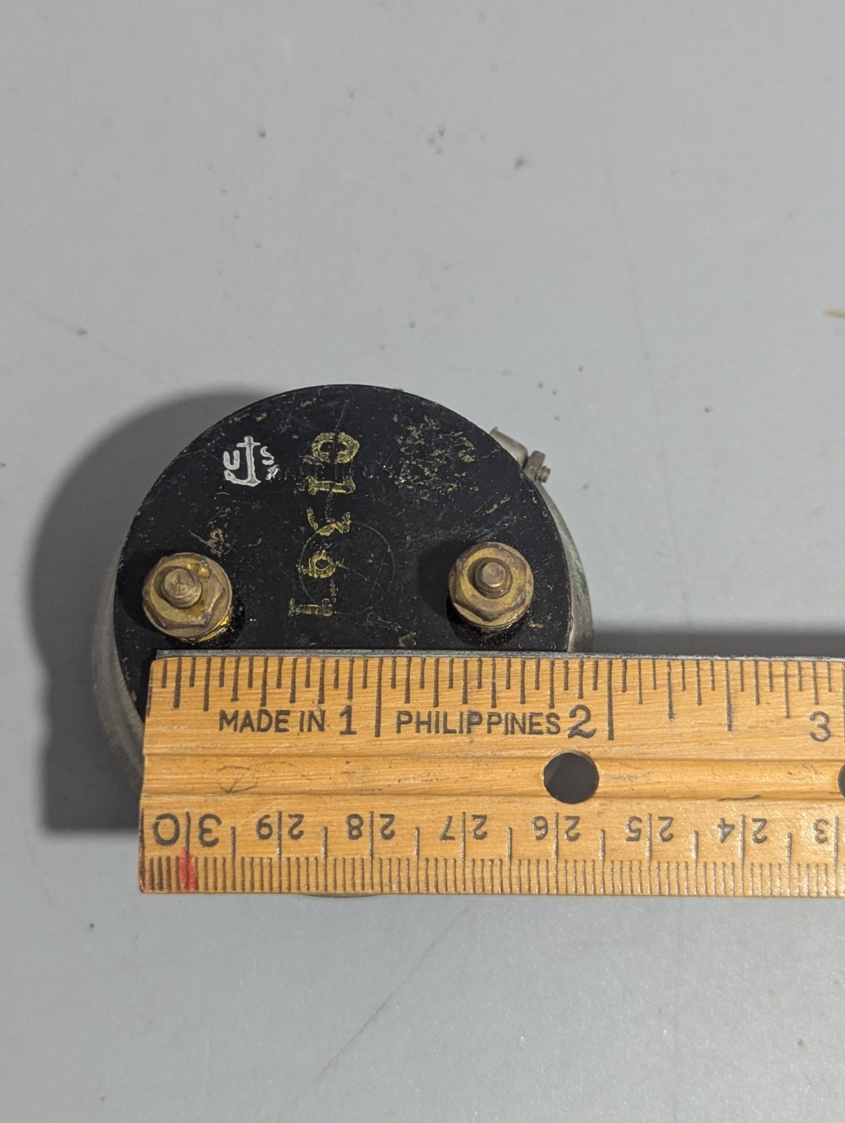 Weston Panel Meter Model 125 Output Level, Volts