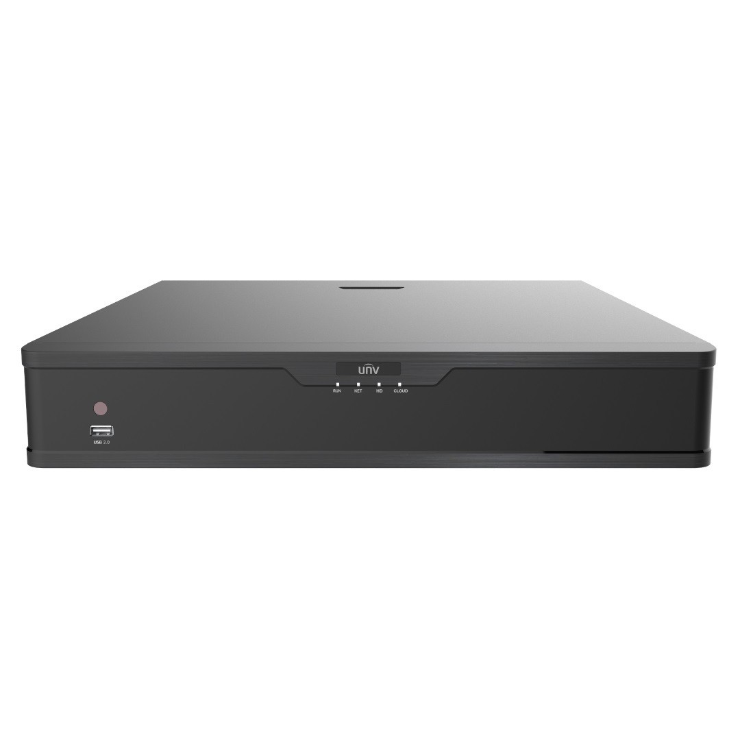 *NEW* Uniview NVR304-32E2-P16 32Ch NVR w/16 PoE Ports 4SATA 12MP 320Mbps 4K HDMI
