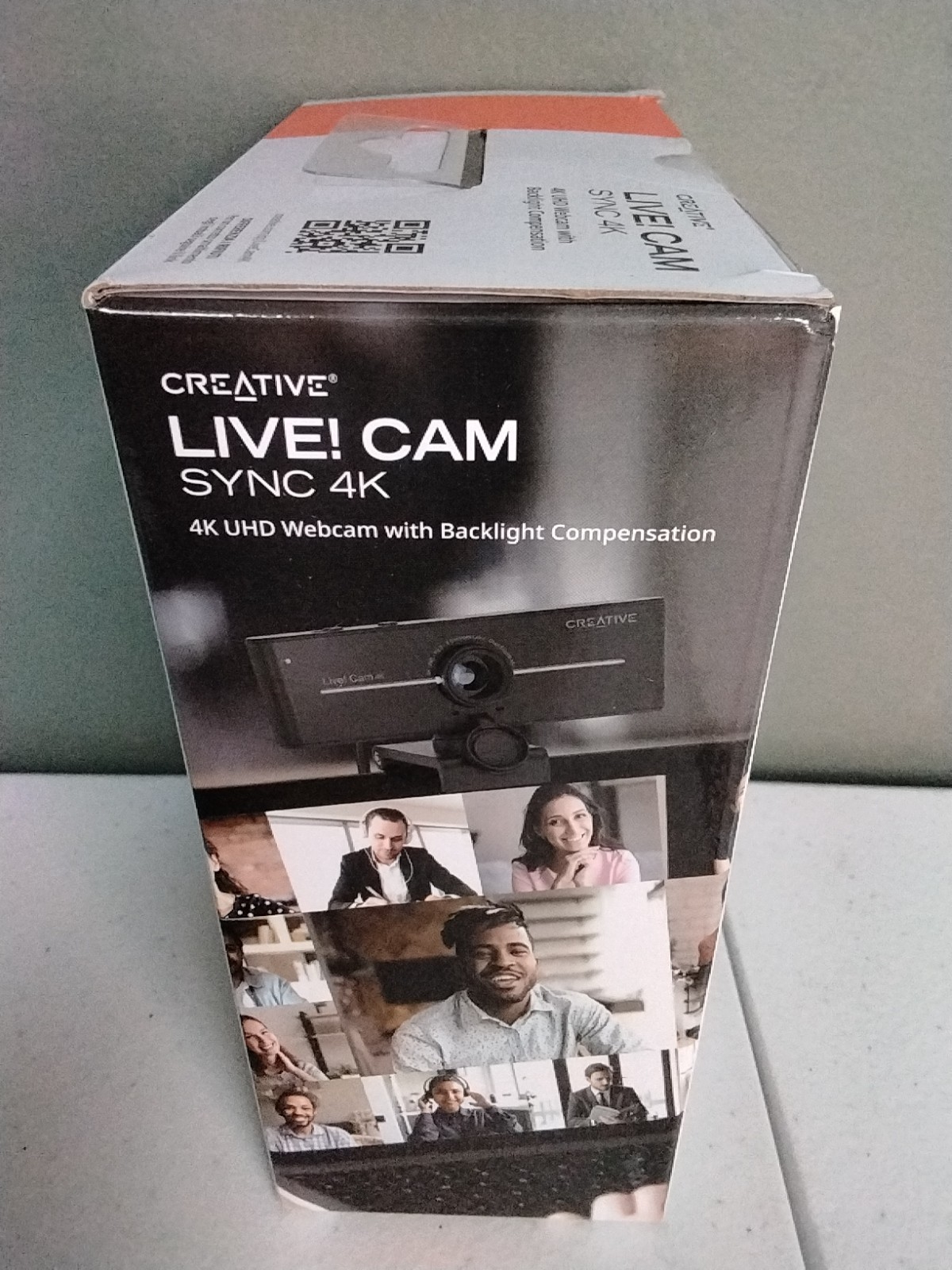 CREATIVE LIVE! CAM SYNC 4K UHD Webcam with Backlight Compensation NEW & SEALED!