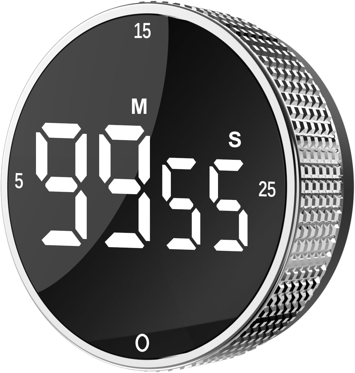 Temporizador de cocina digital mejorado: temporizador Pomodoro visual con cuenta