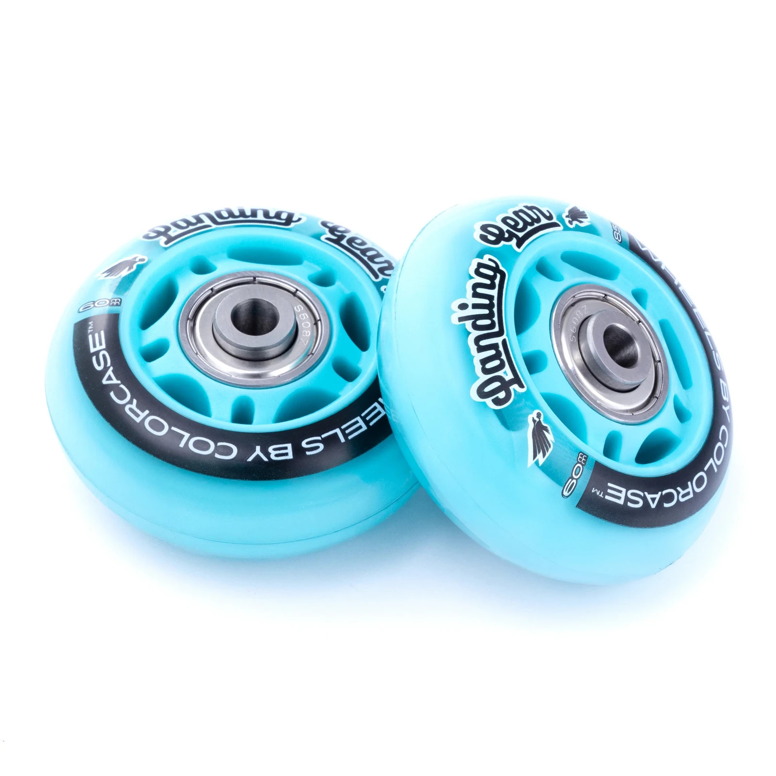 Teal Landing Gear Wheels for Pelican Air cases (1535, 1615, etc.)