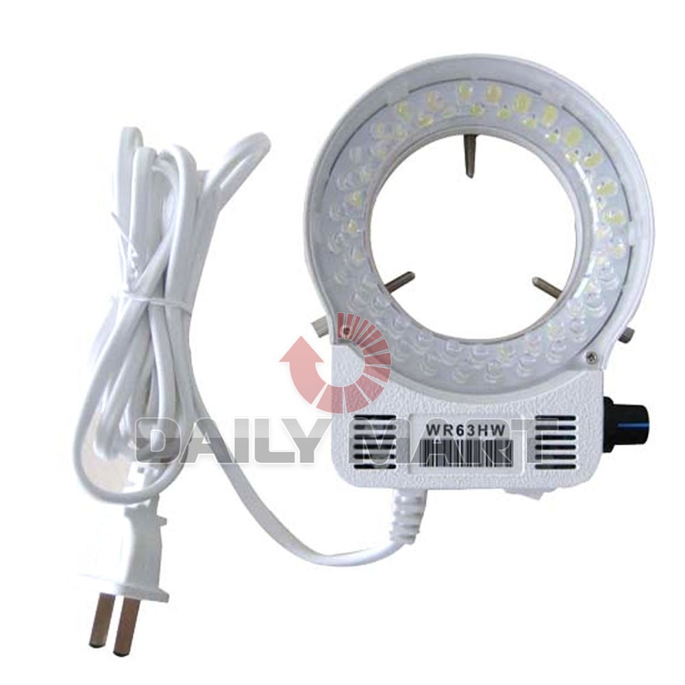 New LED RING LIGHT SOURCE ILLUMINATOR NIKON OLYMPUS MICROSCOPE, FREE SHIPPING