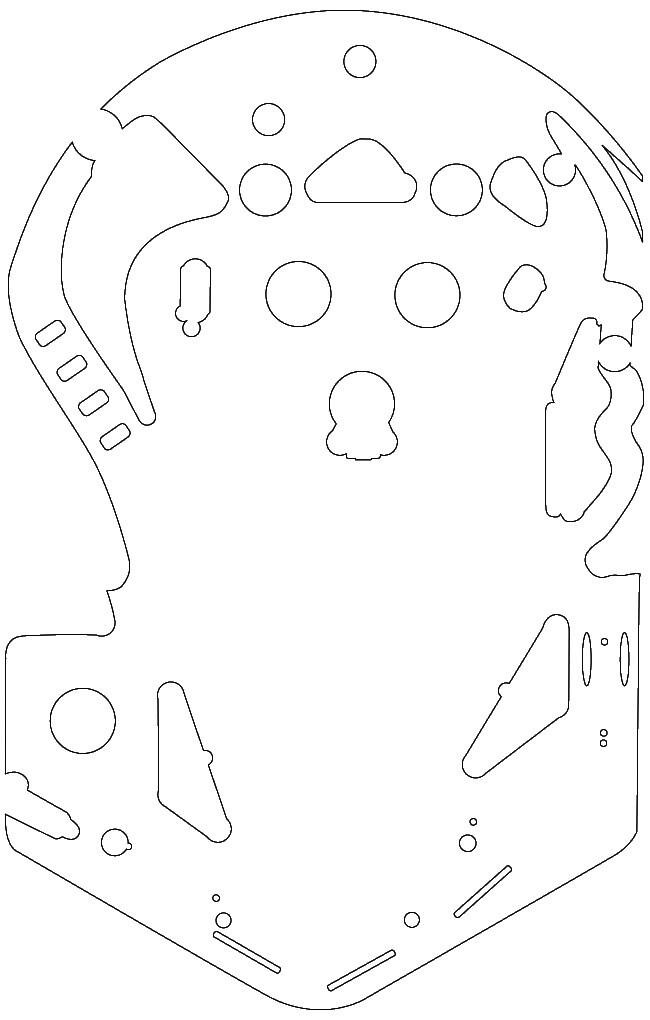 Playfield Protector for Bally - Paragon (US Version - 4 Flipper) Pinball Machine
