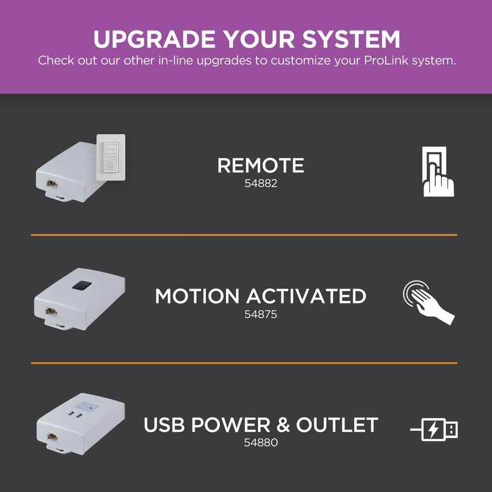 ULTRA PROGRADE ProLink In-Line Sliding Dimmer Switch
