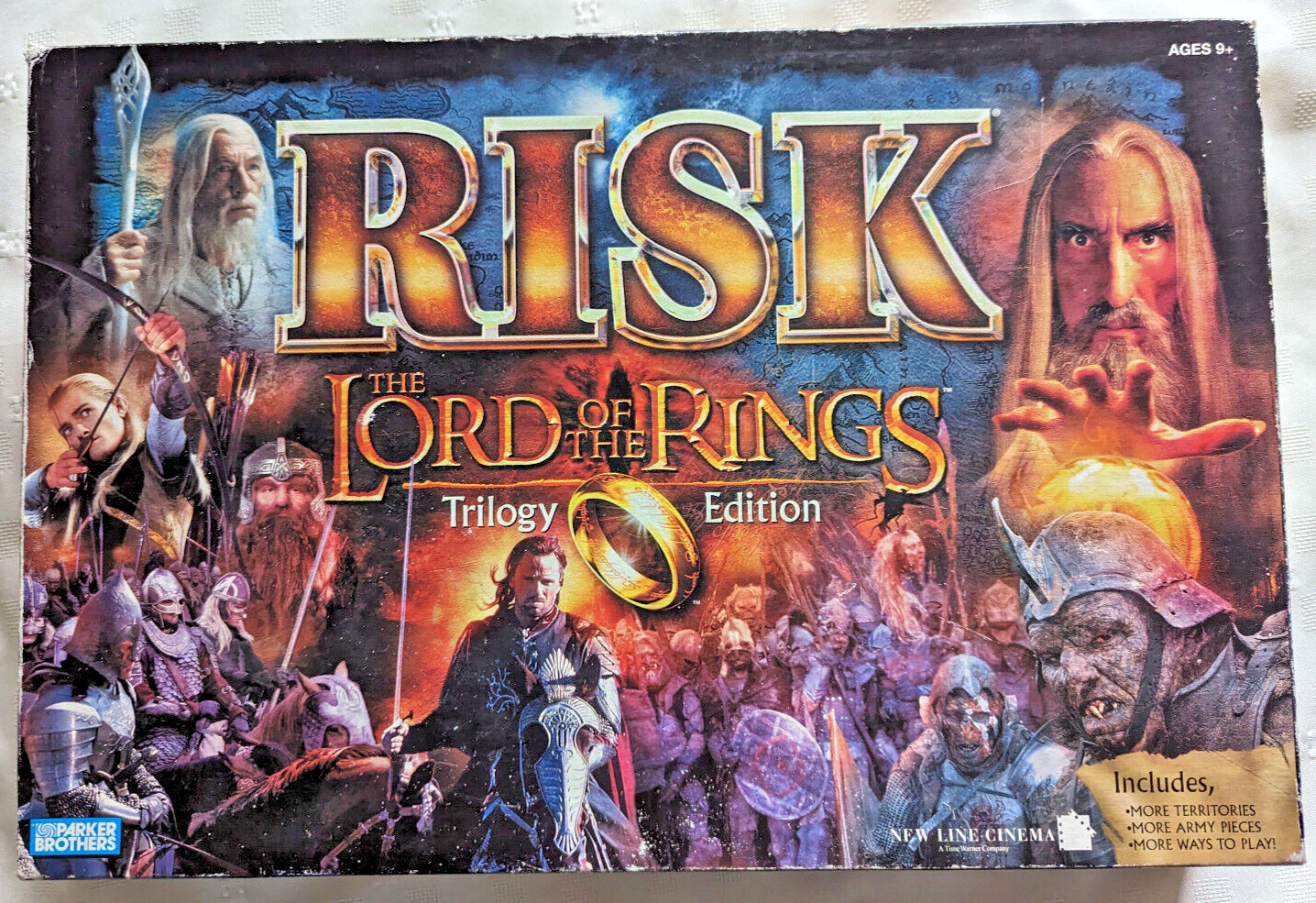 RISK: The Lord of the Rings Trilogy Edition REPLACEMENT Parts 2003 LOTR NEW