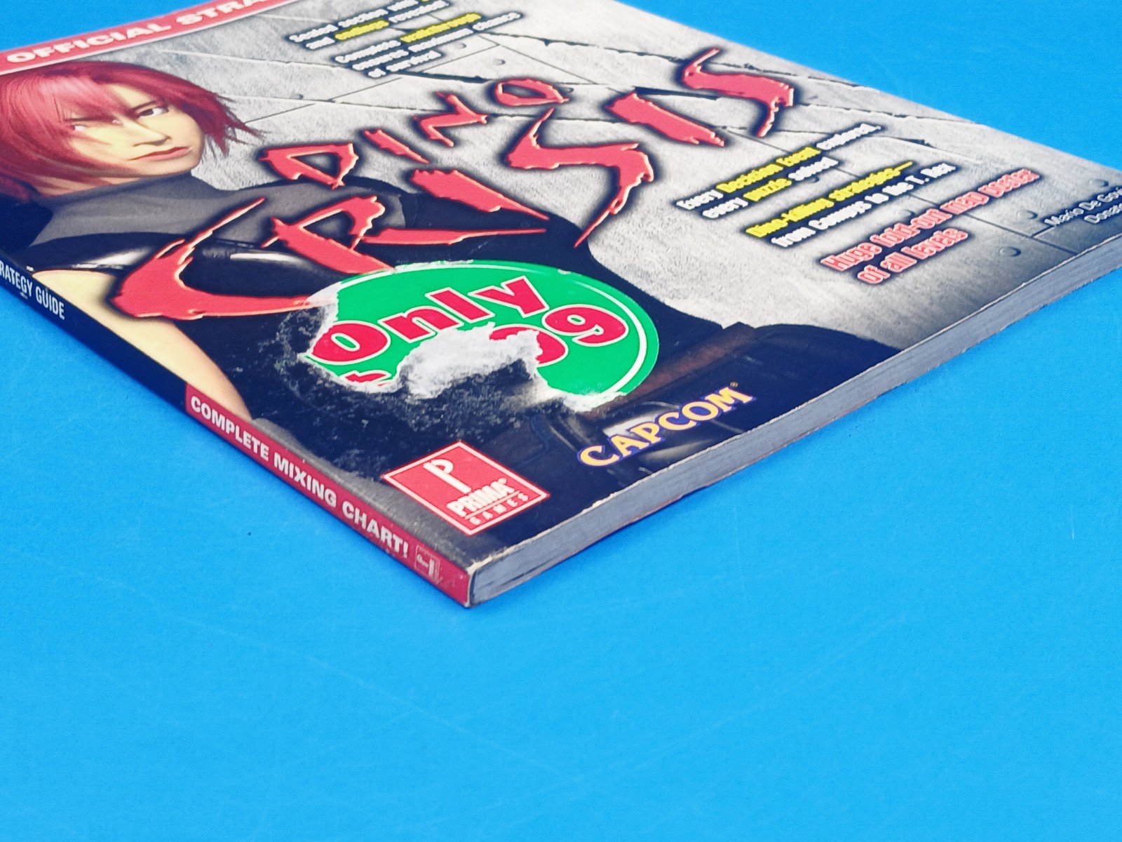 Dino Crisis Official Strategy Guide Prima Capcom No Poster!!.
