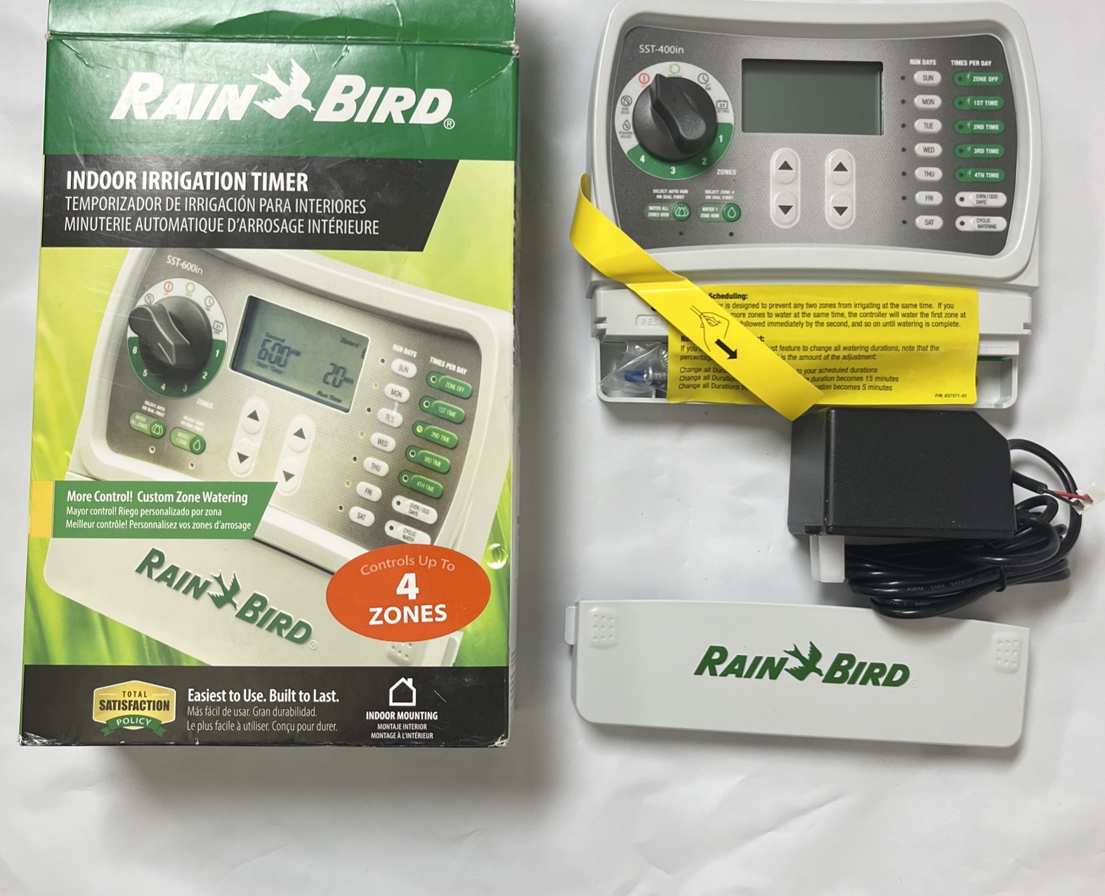 Rain Bird Simple-To-Set 4-Station Indoor Irrigation Timer