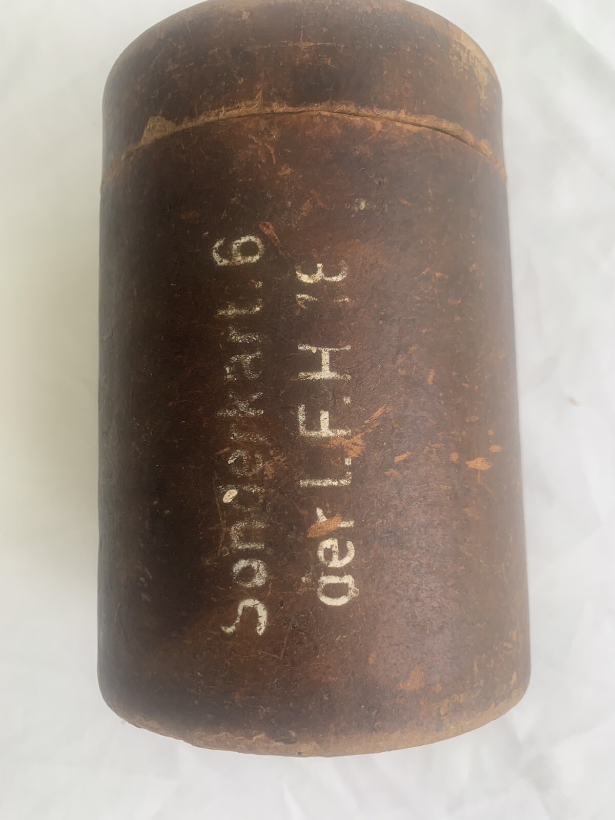WW2  German boite carton Box Sonderkart 6 der l F H 18  WEHRMACHT ORIGINAL
