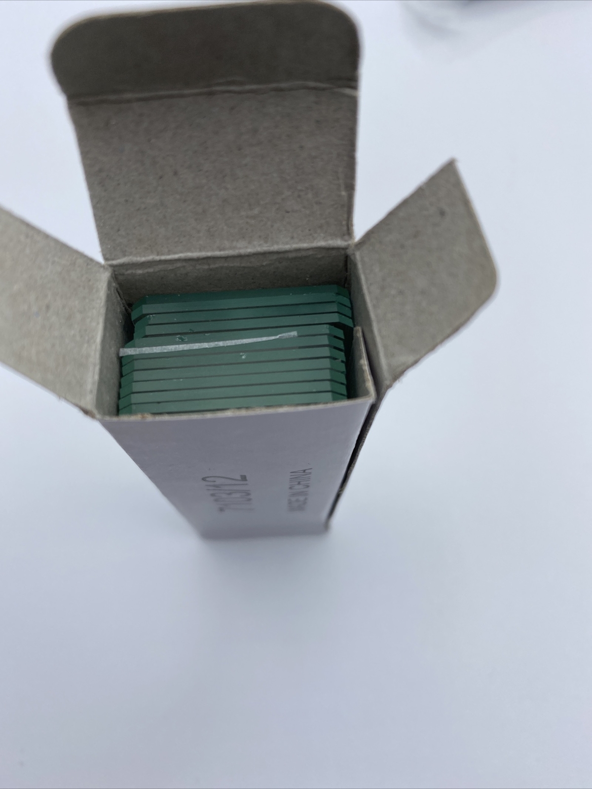 7103 Single Depression one well concavity slides Concave Glass Microscope Slide