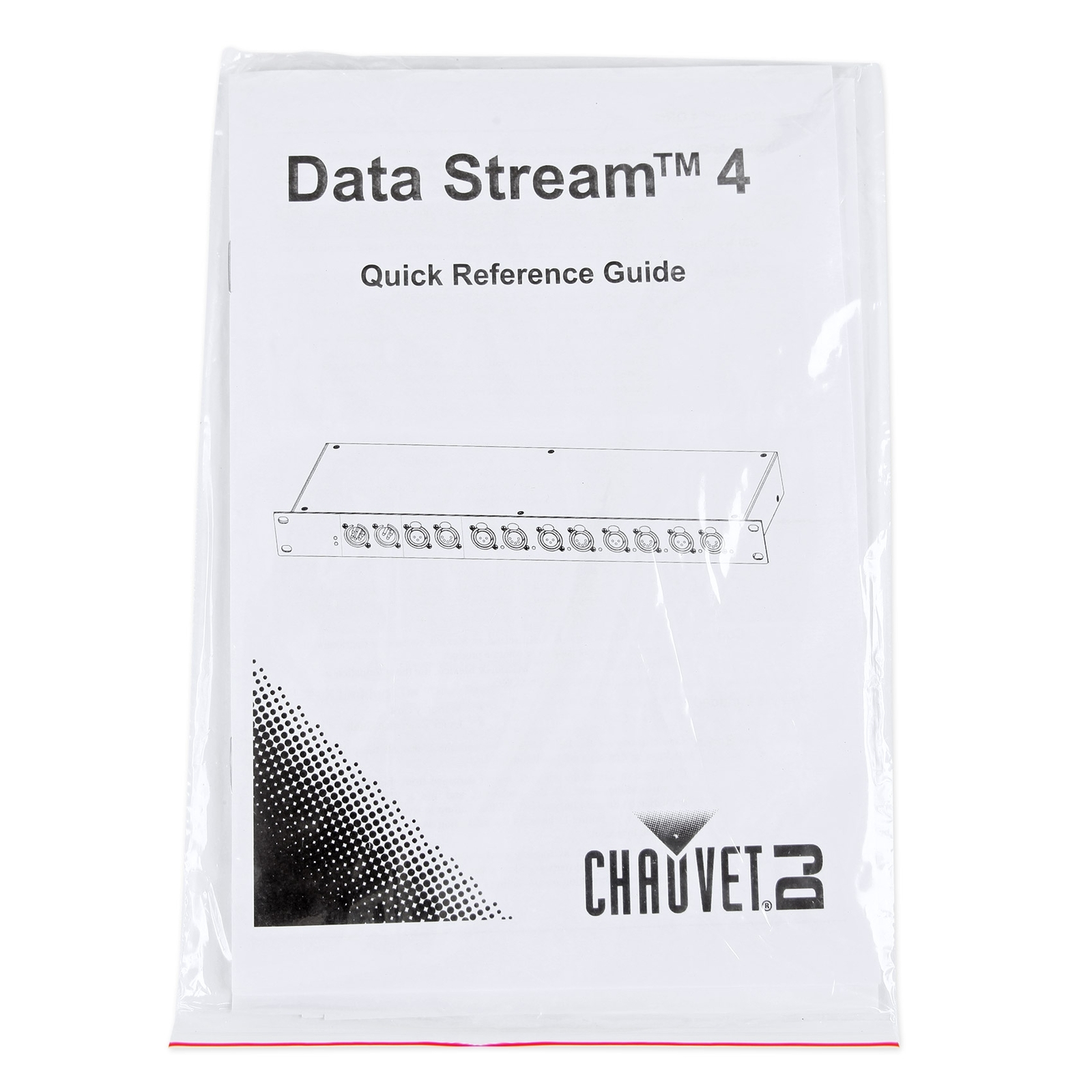 Chauvet DJ Data Stream 4 Datastream 1-4 Optical Splitter 1-Space (1U) Rack Mount