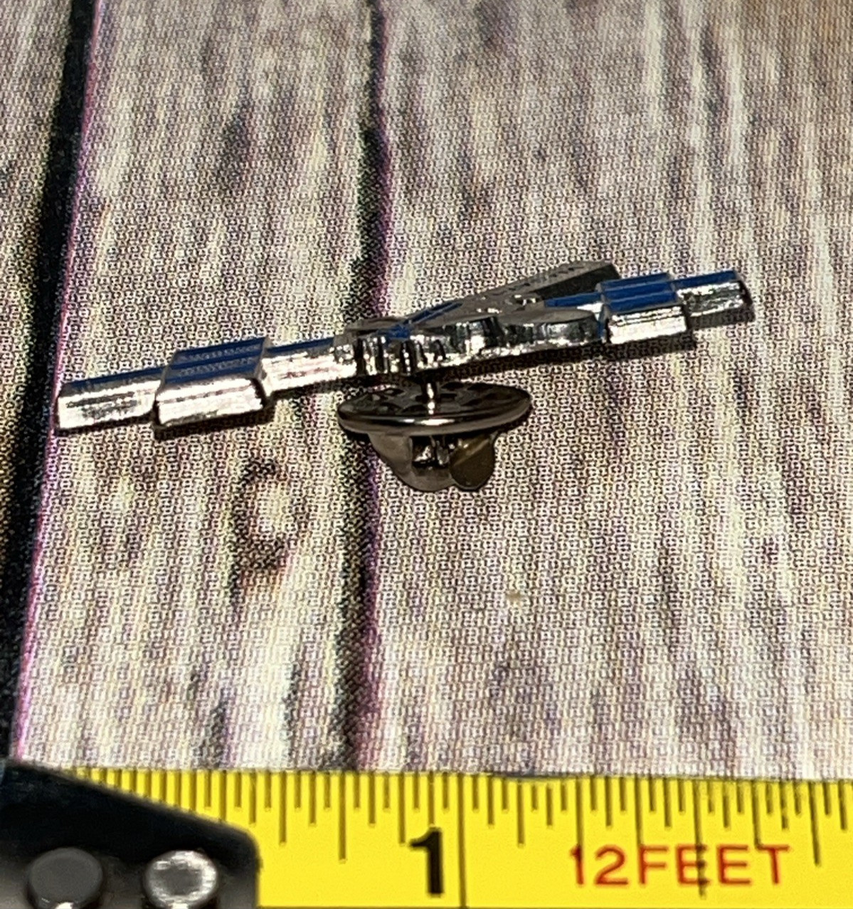 VIASAT-1 Commercial Communications Satellite Enamel Lapel Pin