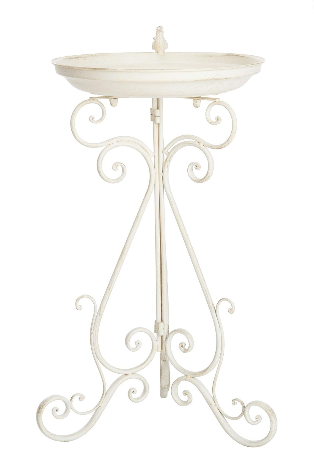 Safavieh PAT5024A Outdoor Collection Ashlan Pearl White 29-inch Bird Bath