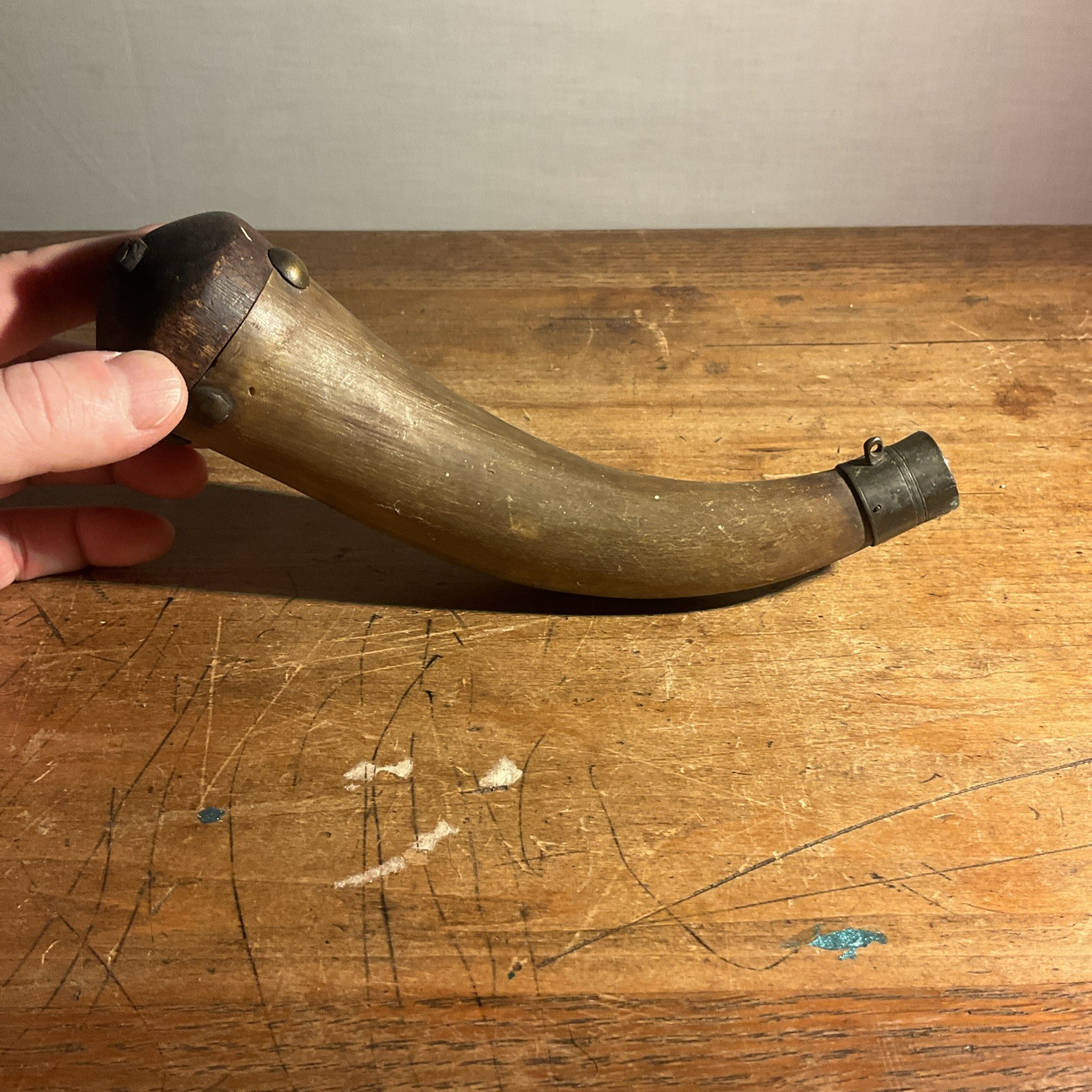Antique Powderhorn