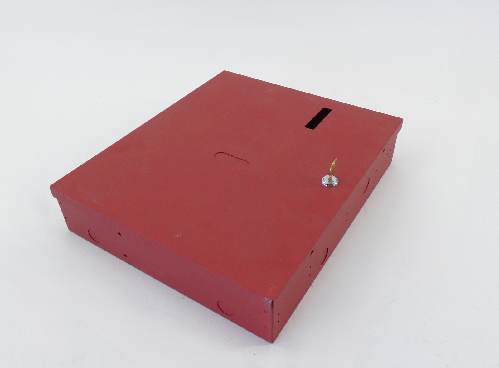 Honeywell IPGSM-4G Red Fire Alarm Communicator Cabinet Enclosure 14.875" H x ...