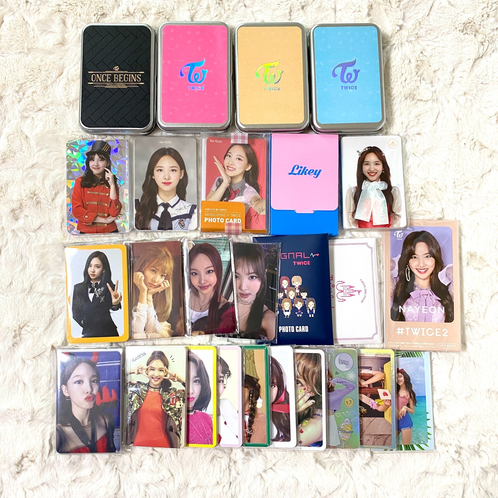 TWICE Photocard Set Album POB Fanclub Season's Greetings Pop Up RARE Original
