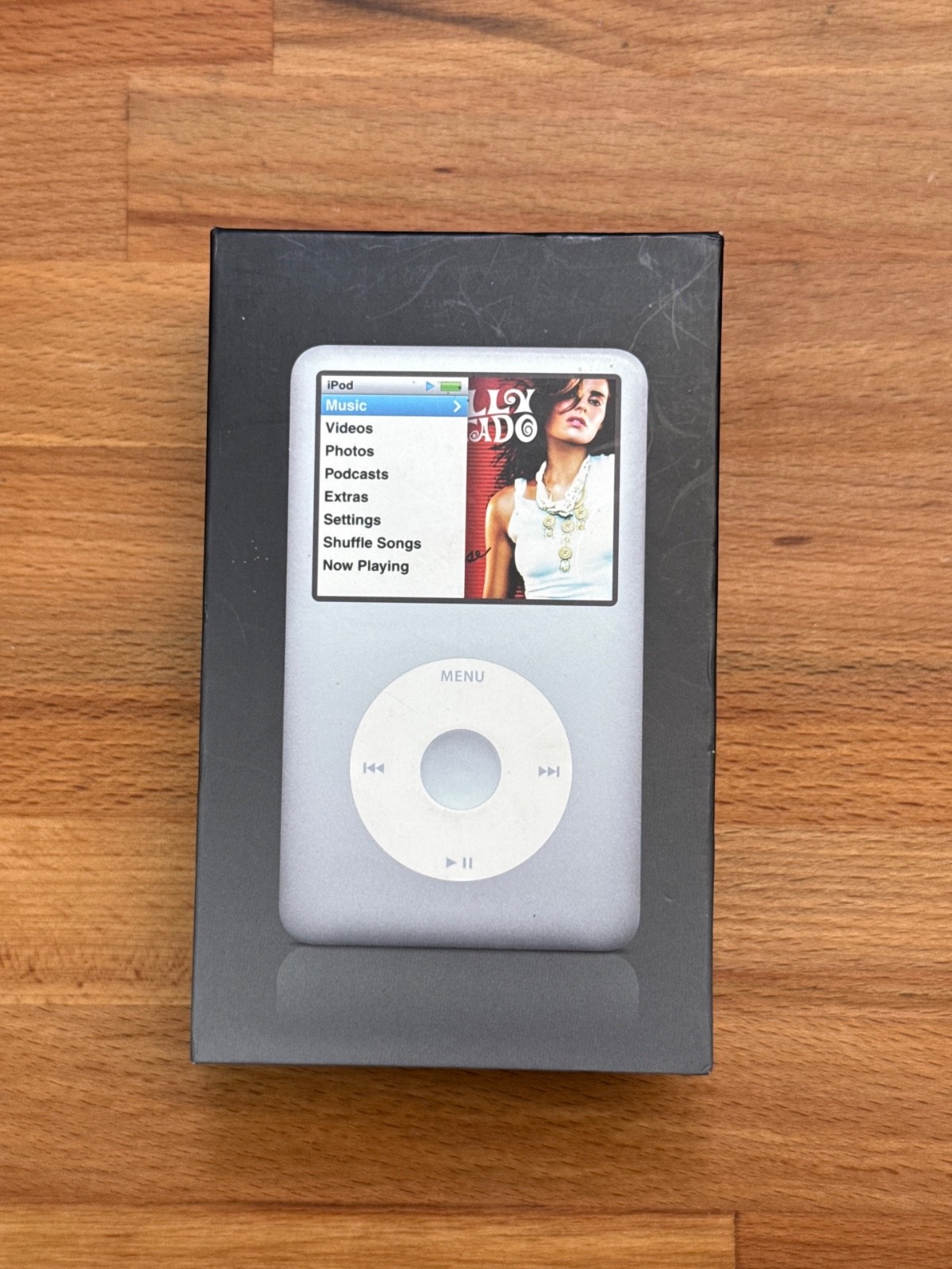 Apple iPod Classic 80GB Silver Original Box Only #010 - No iPod Included