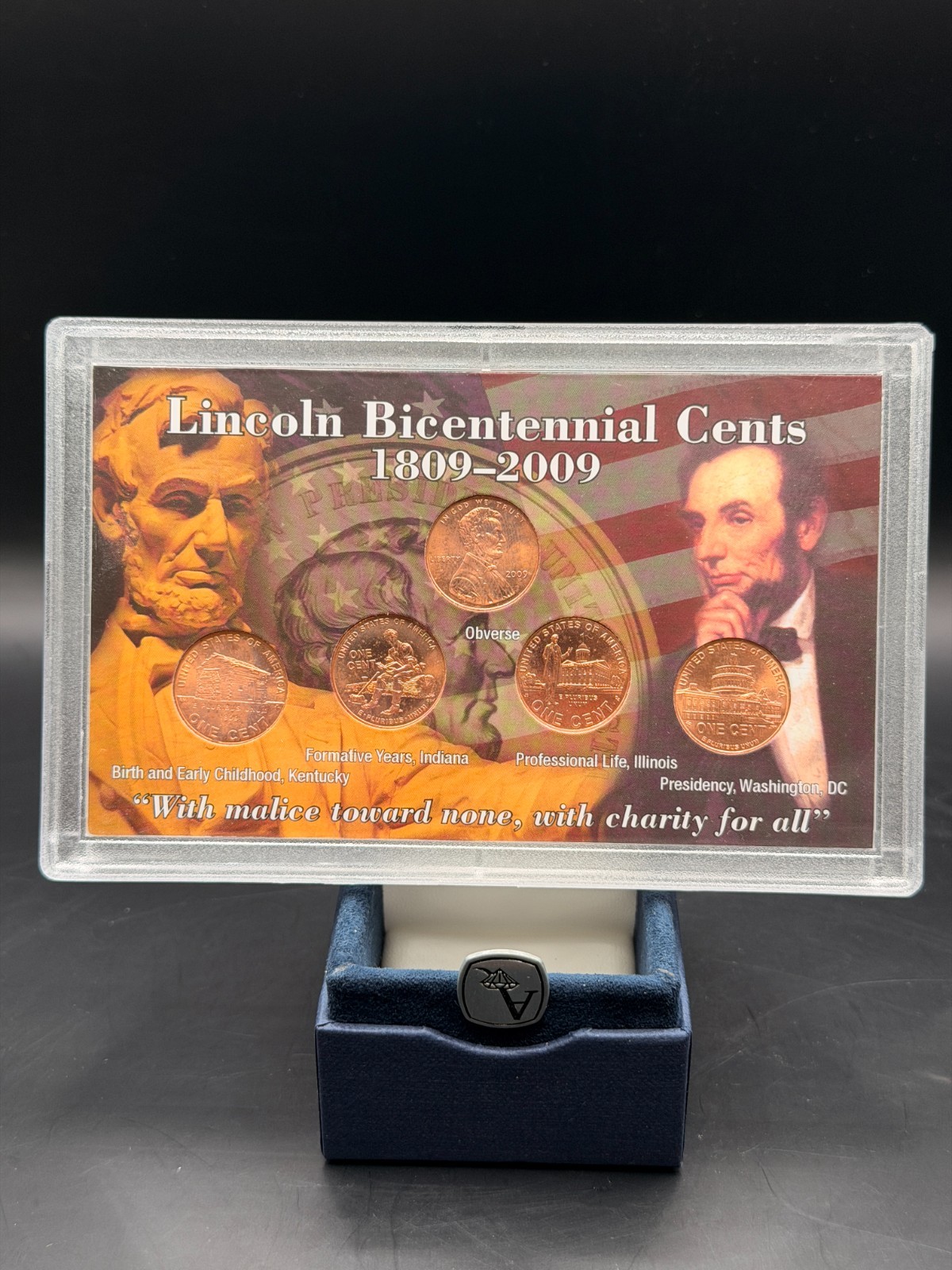 2009 - Lincoln Bicentennial Cent Type Set in Whitman Holder - Uncirculated