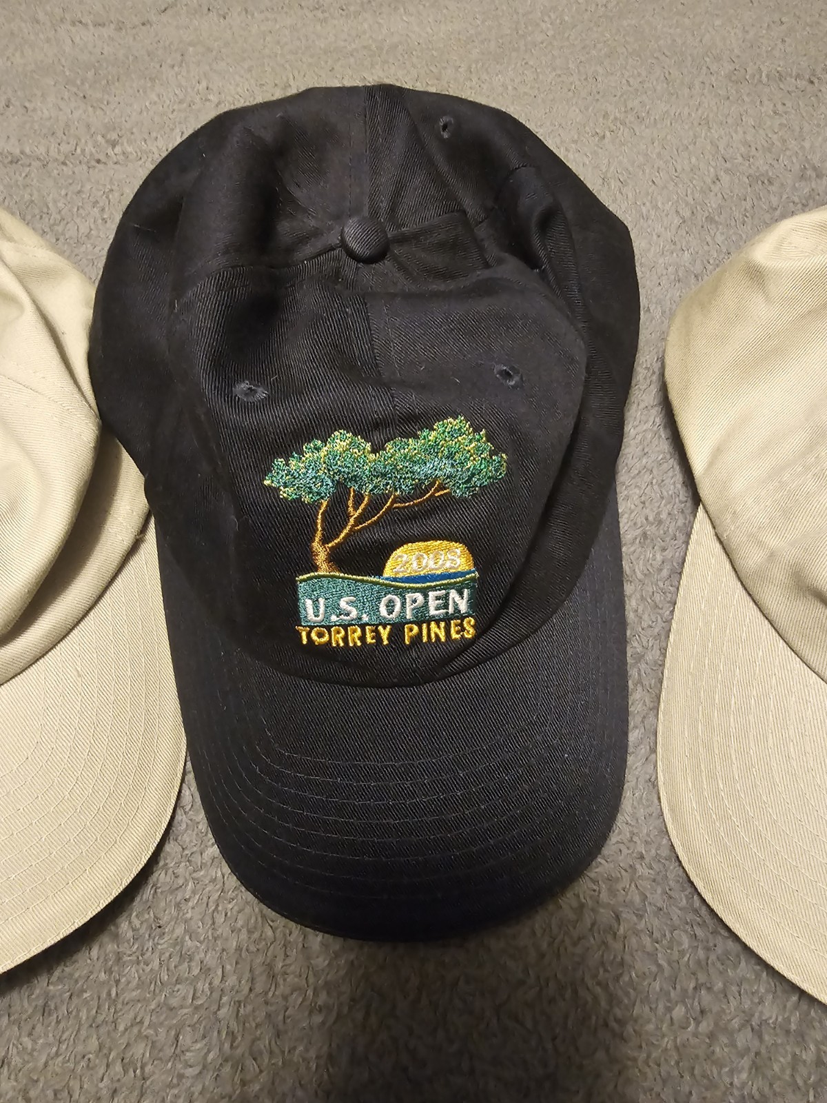 U.S OPEN ADJUSTABLE GOLF ⛳️ HATS 2007 2008 2009