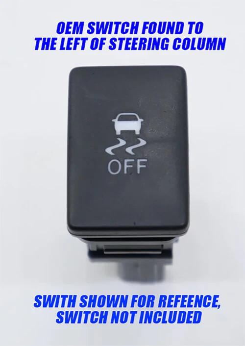 VSC Traction Control Switch Toyota Tacoma Switch Relocation Harness 16 - 23 ; 3G