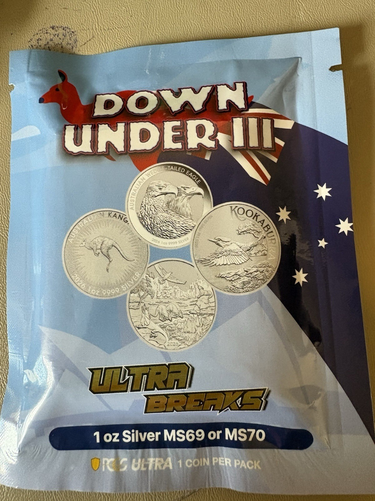 Ultrabreaks Down Under Australia Chase Pack Sealed