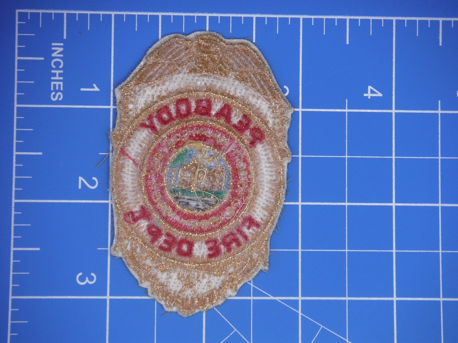 PEABODY MASSACHUSETTS MA Fire Department Patch
