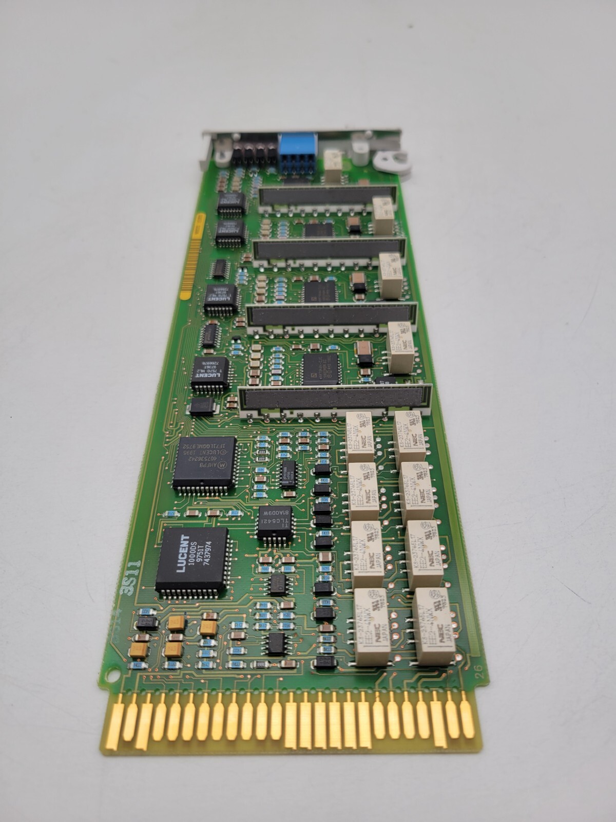 Lucent SLC-2000 SPQ440C Telecommunication Card Busy Circuit Board Assembly Rack