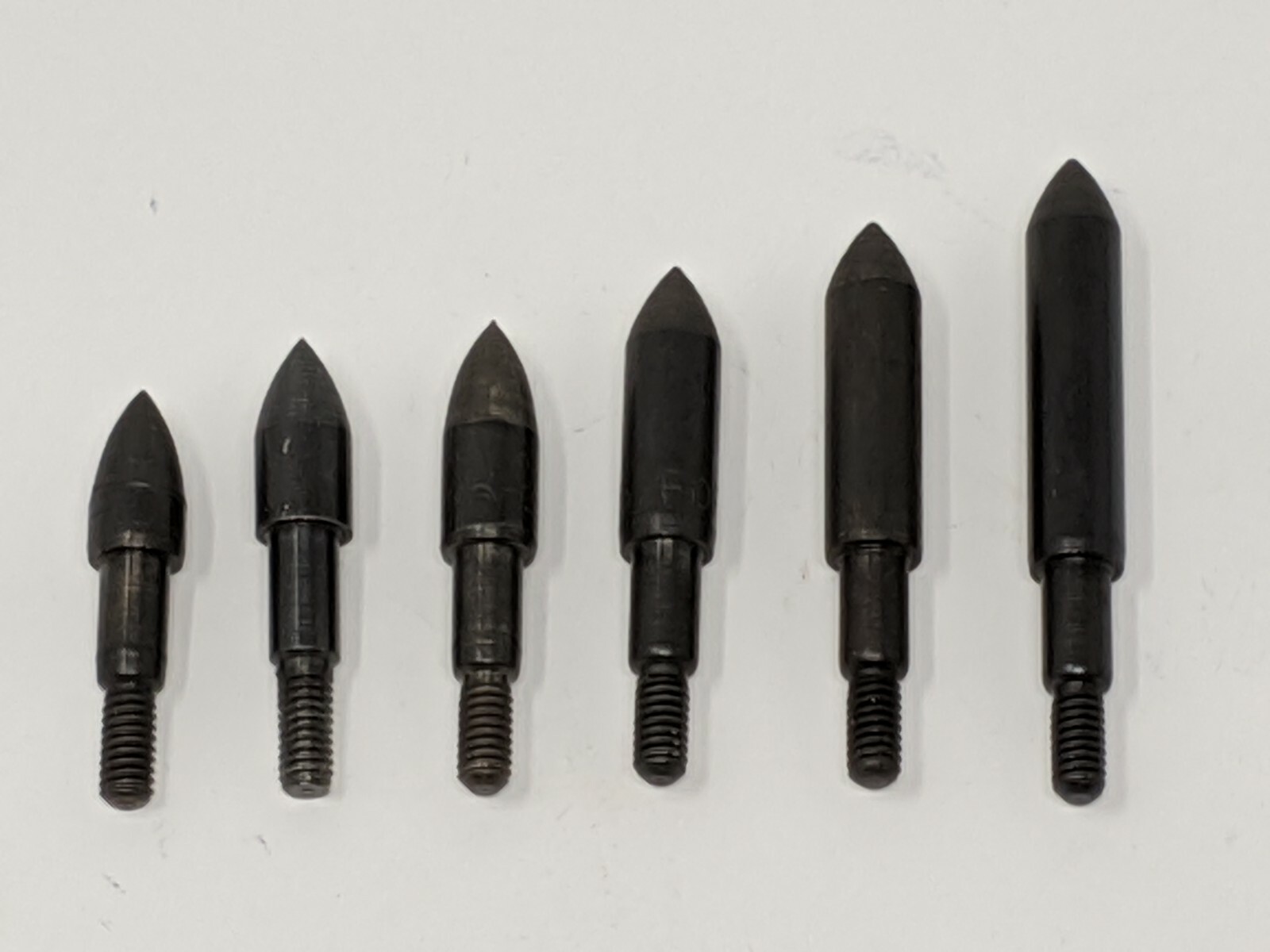 9/32" Screw In Field Points, 12 Packs. 75, 90, 100, 125, 145, 175, or 200 grains