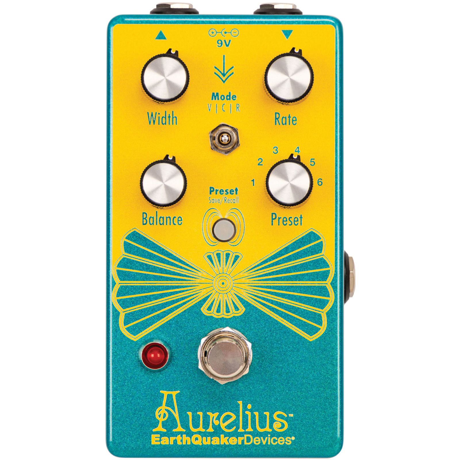 EarthQuaker Devices Aurelius Tri-Voice Chorus Effects Pedal