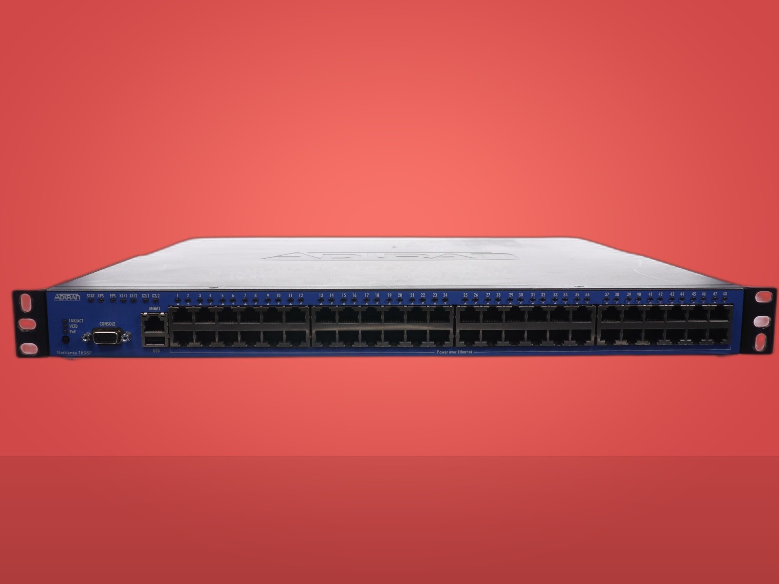 Adtran NetVanta 1638P Managed Gigabit 48-Port POE Network Switch