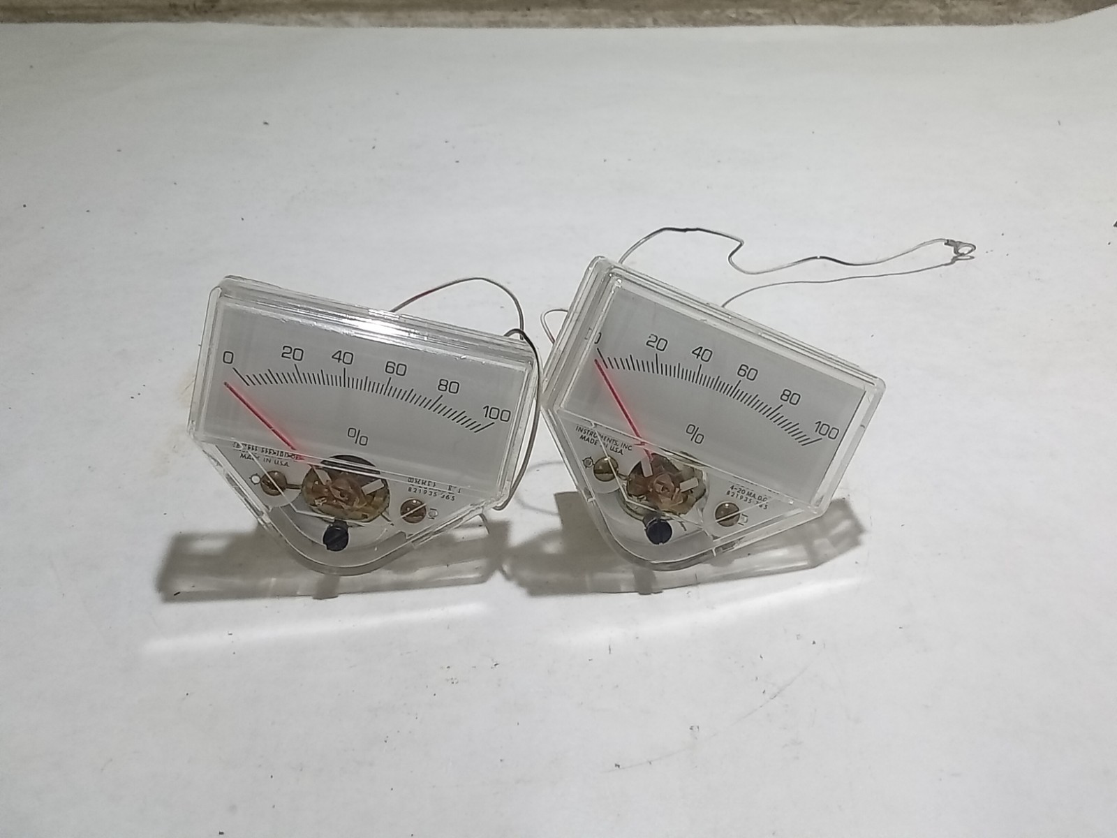 LOT OF 2 JEWELL ELECTRICAL INSTRUMENTS MODEL 82T (M11C)