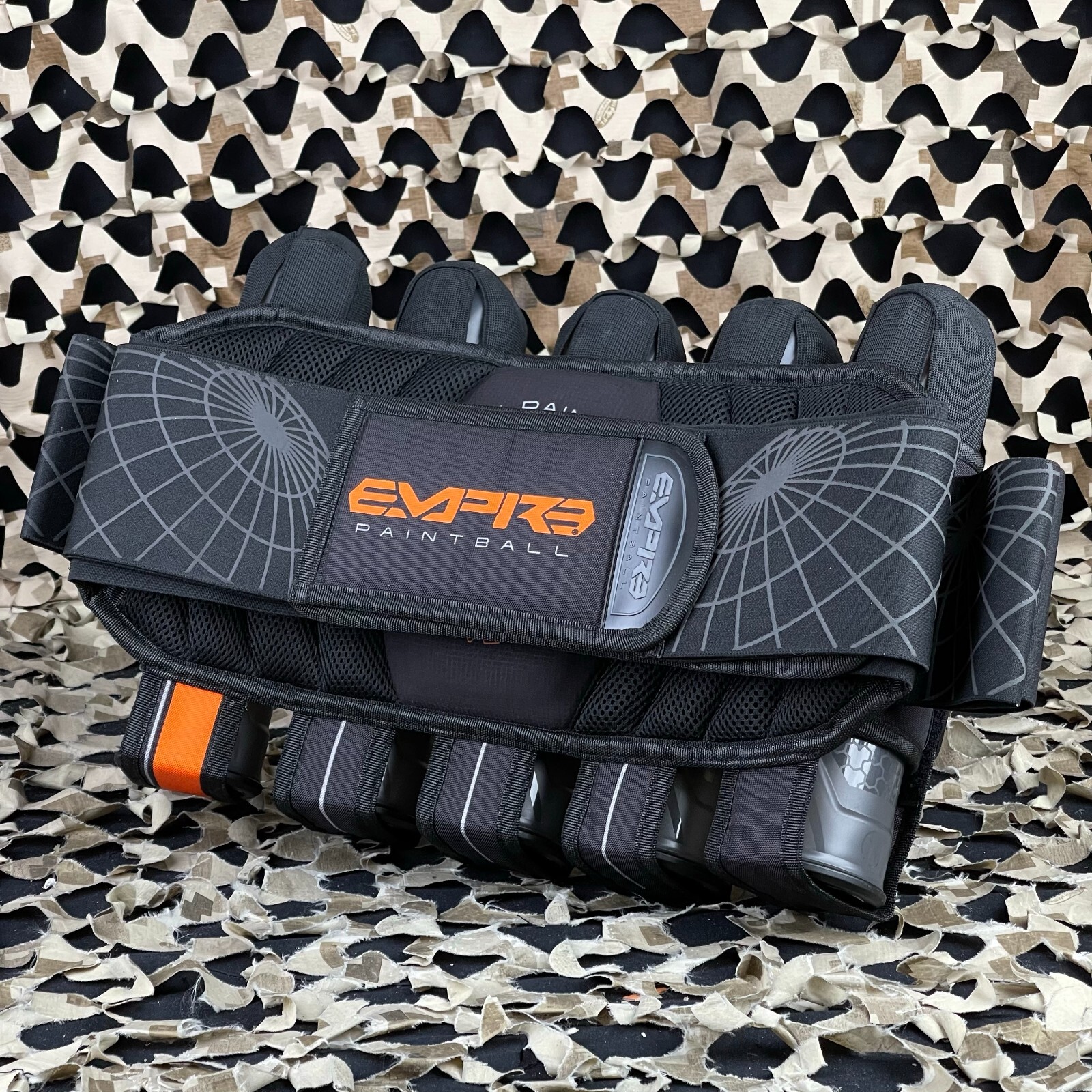 NEW Empire Compressor 5+8 Paintball Harness - Inferno