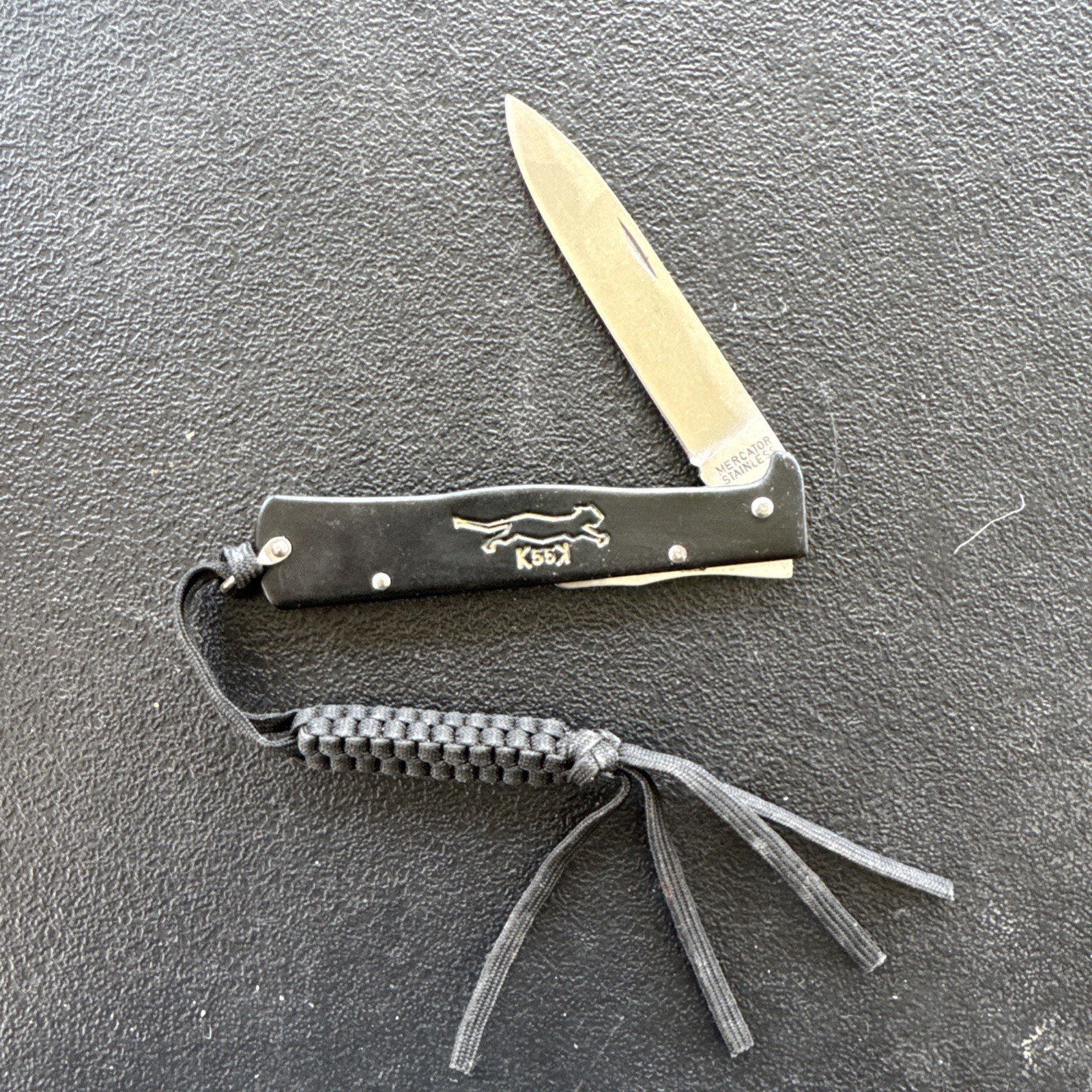 Mercator Black Cat Carbon K55K Knife - Made In Germany