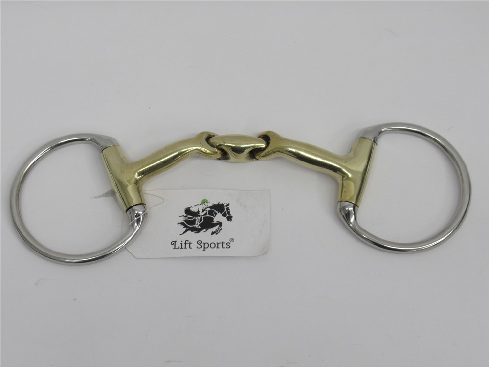 Lift Sports Egg Butt Snaffle Bit - Size 5