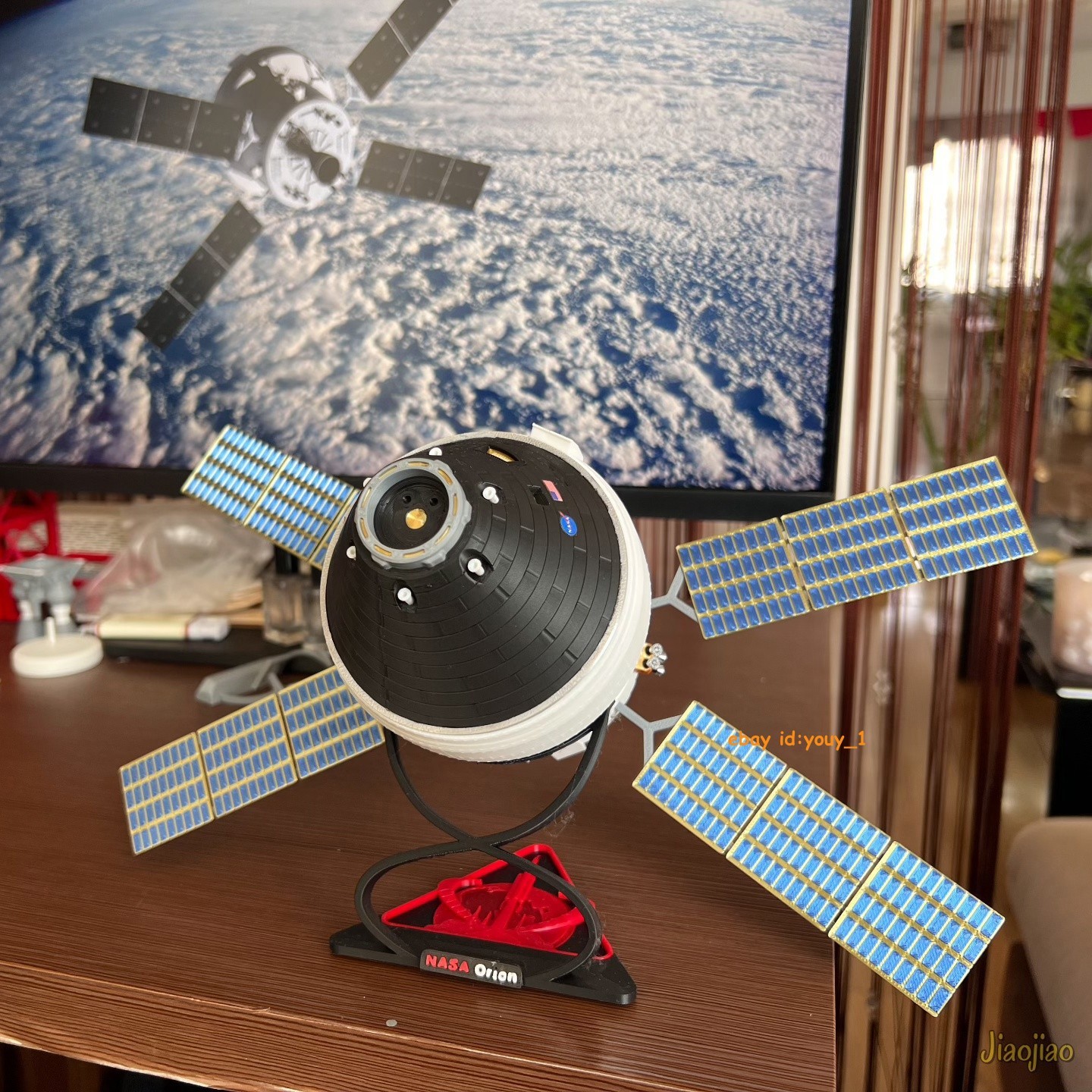 1/48 US NASA Orion MPCV Spacecraft 3D Printing Painted Model Builded
