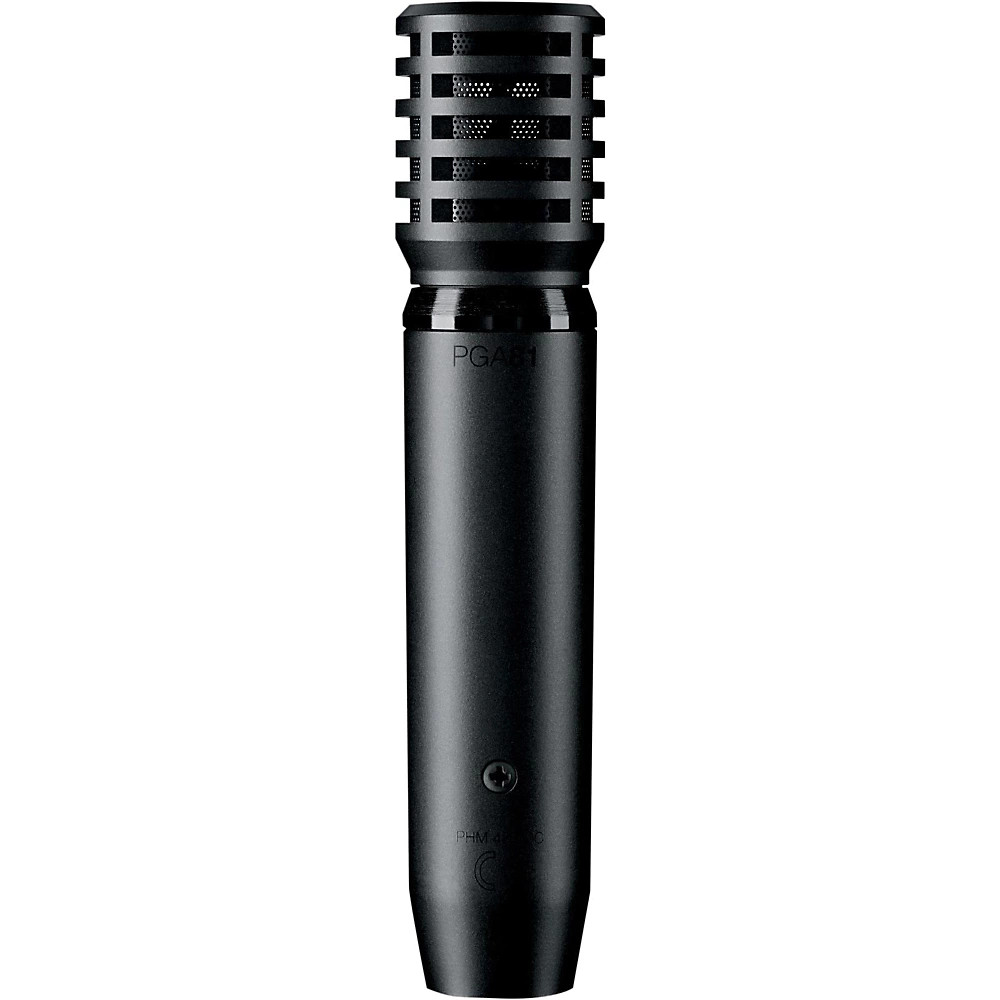 Shure PGA81XLR Condenser Instrument Microphone with XLR Cable