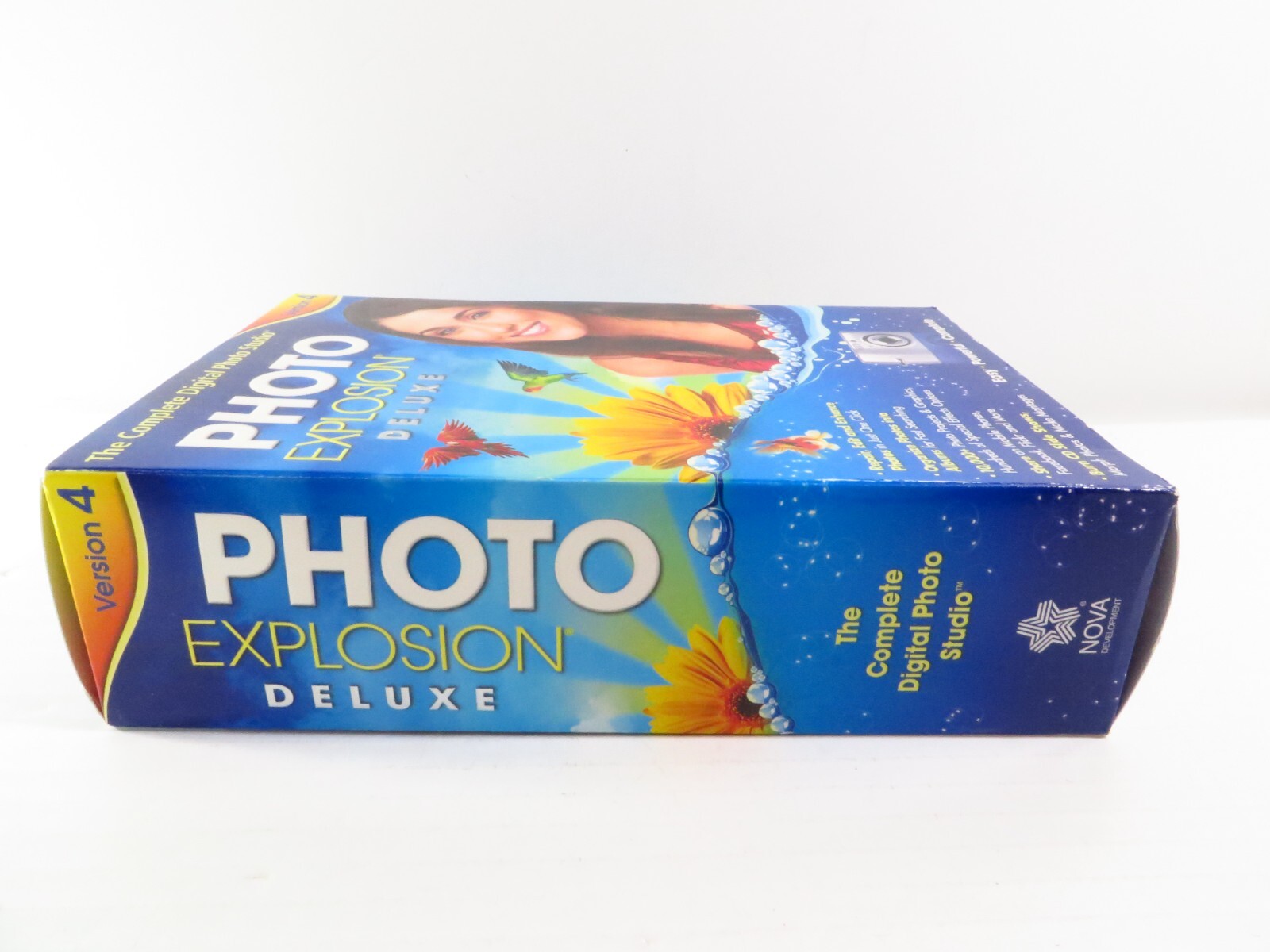 Nova Photo Explosion Deluxe Version 4, Complete Digital Photo Studio, New SEALED