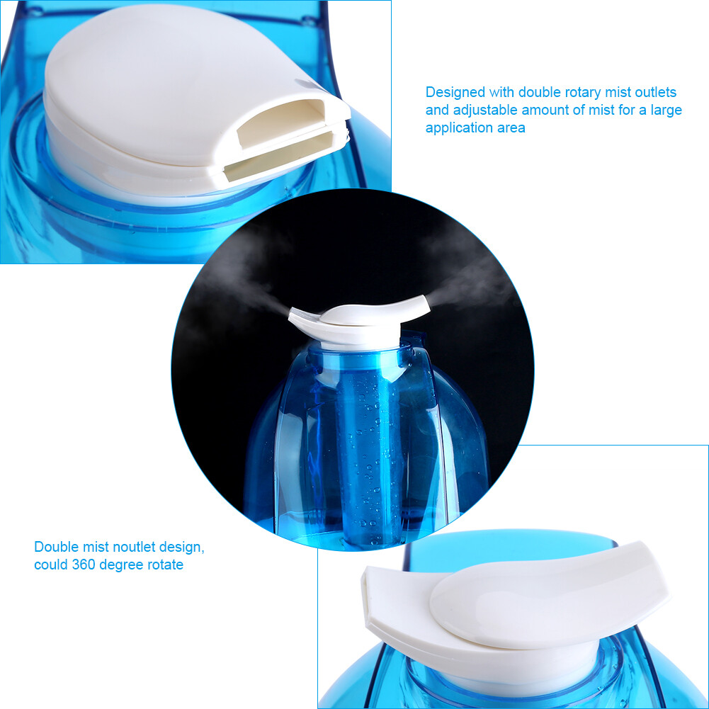 4L Ultrasonic Humidifier Diffuser LED Light Home Mist Maker Air Purifier