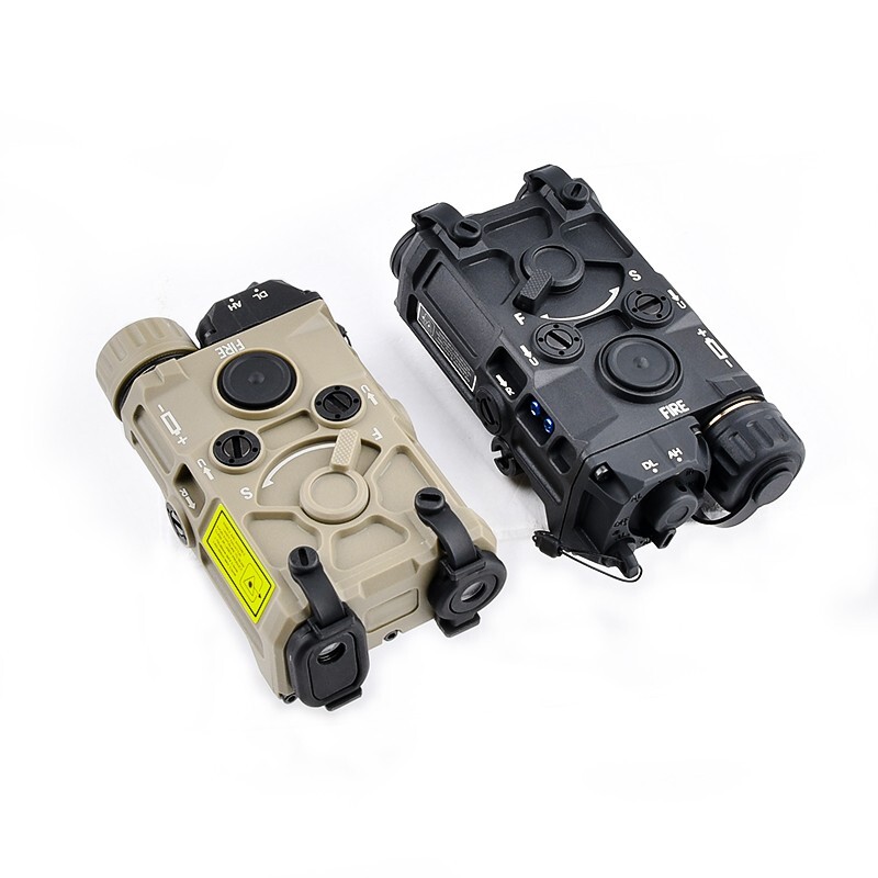 WADSN Tactical OGL On gun Laser Red Green Dot Aiming Flashlight White Strobe
