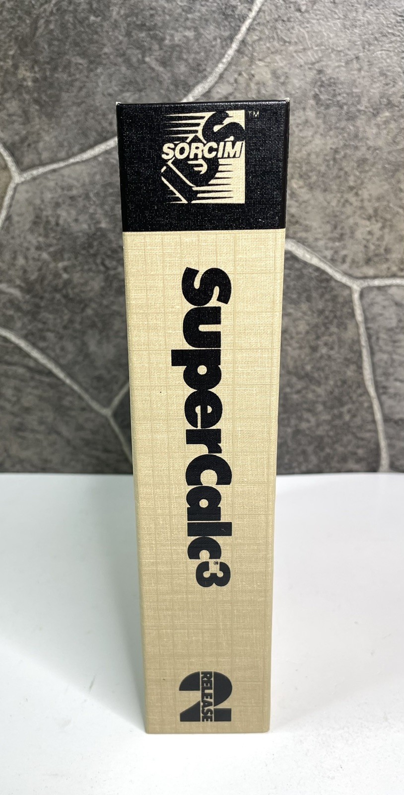 SORCIM SuperCalc3 DOS 1984-1985 Release 2 Guide Manual Binder *MISSING FLOPPIES*