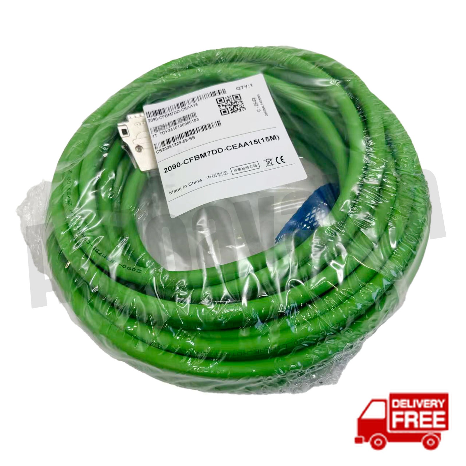 Brand New Motor Feedback Servo Cable 2090-CFBM7DD-CEAA15 for Allen Bradley