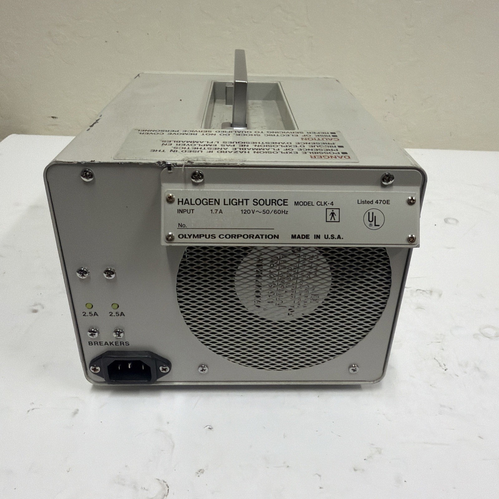 Olympus CLK-4 Halogen Light Source *untested*