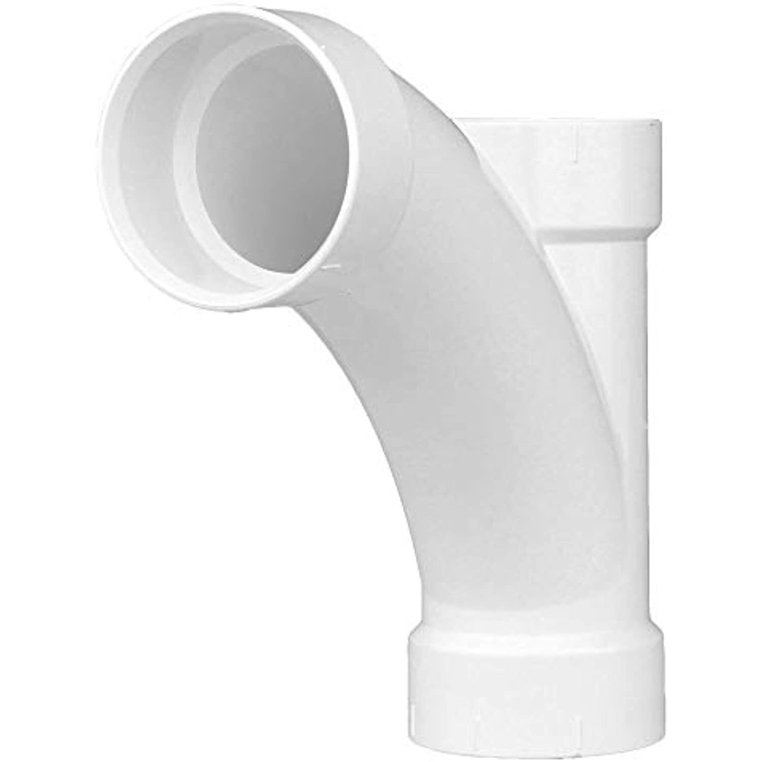 CHARLOTTE PIPE 3 DWV Comb WYE & 1/8 Bend ONE Piece DWV (Drain, Waste and Vent)