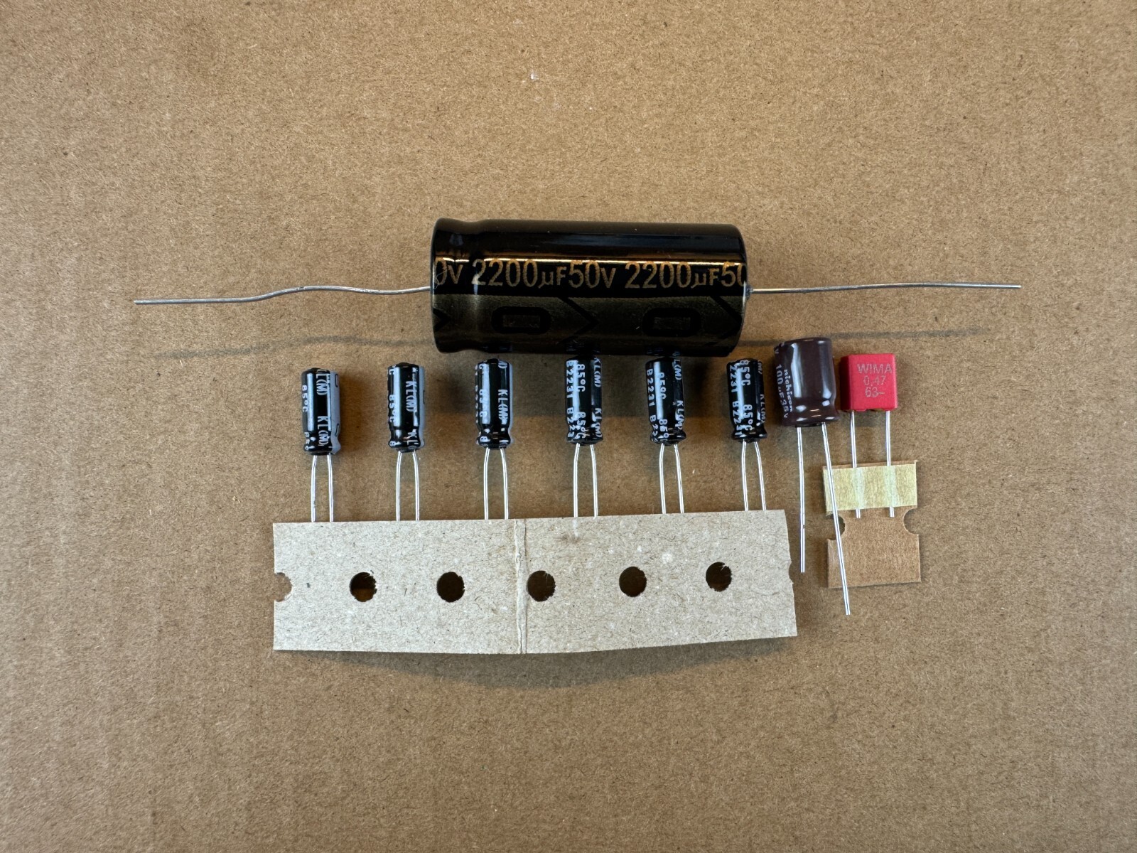 Luxman PD-272 Recap Kit Capacitors Turntable Speed Repair Set