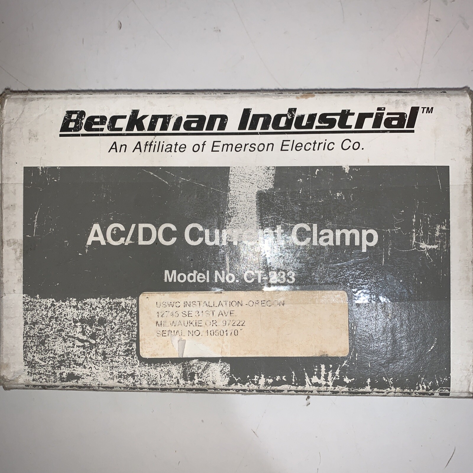 Wavetek CT233 AC/DC Current Clamp