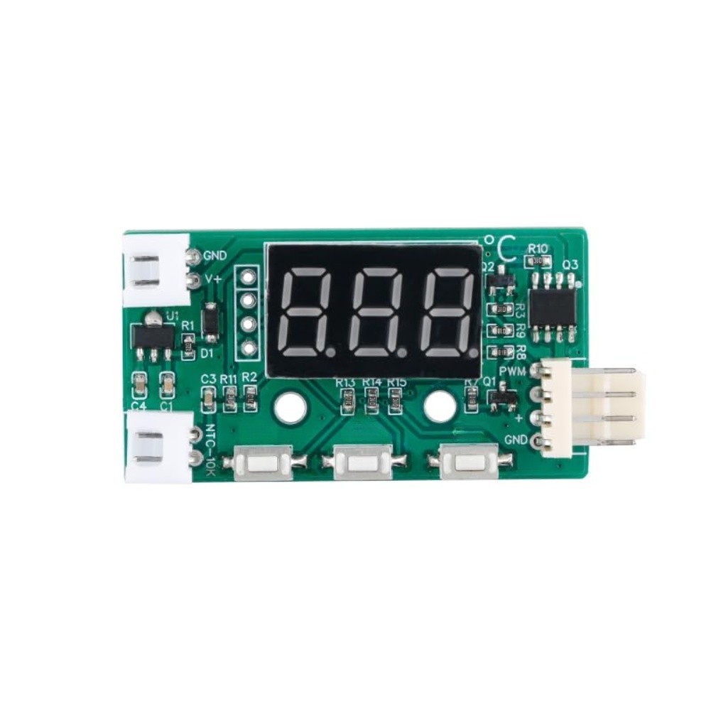 Smart Temperature Based Fan Control Board for For industrial Environments