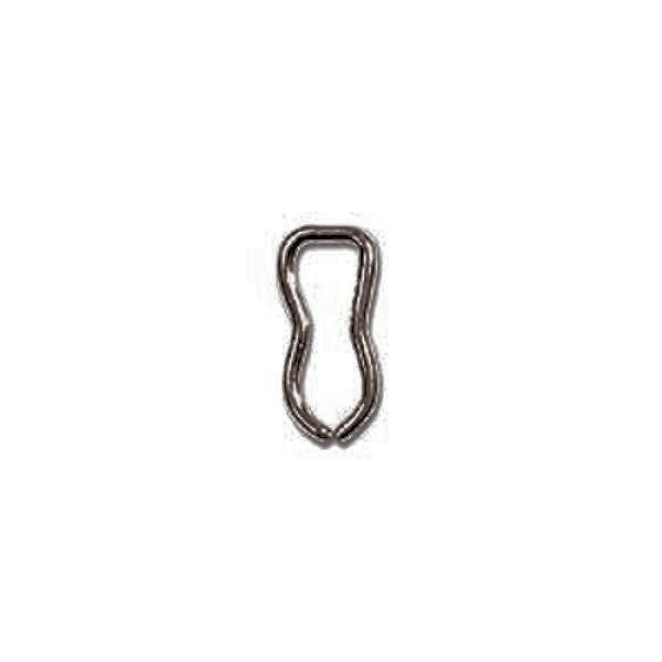 144 Black Oxide Plated 4x8.3mm Elongated Link Connector Bails *