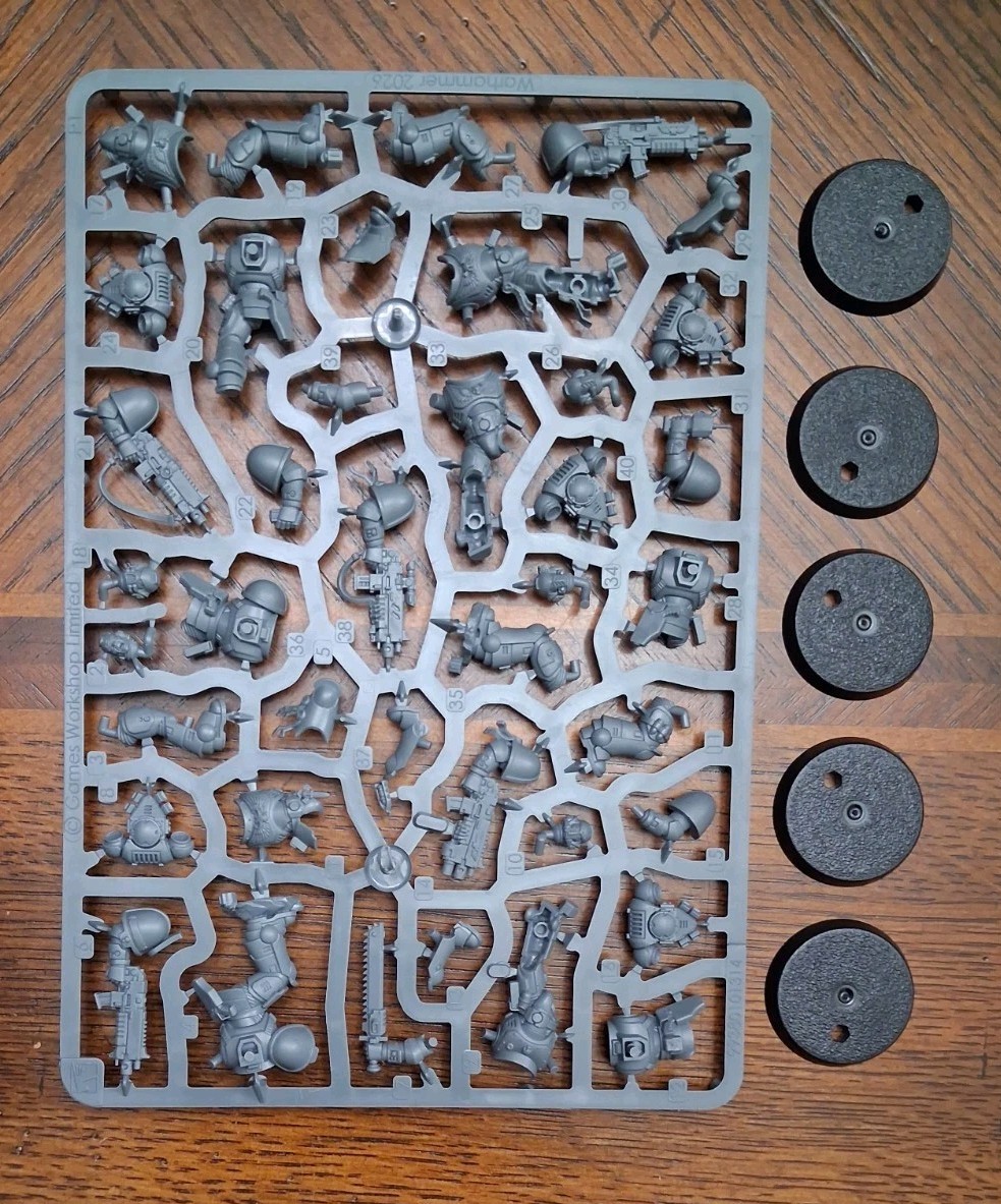 40k 5 Intercessors from Armageddon / Starter Set 11th Warhammer Space Marines