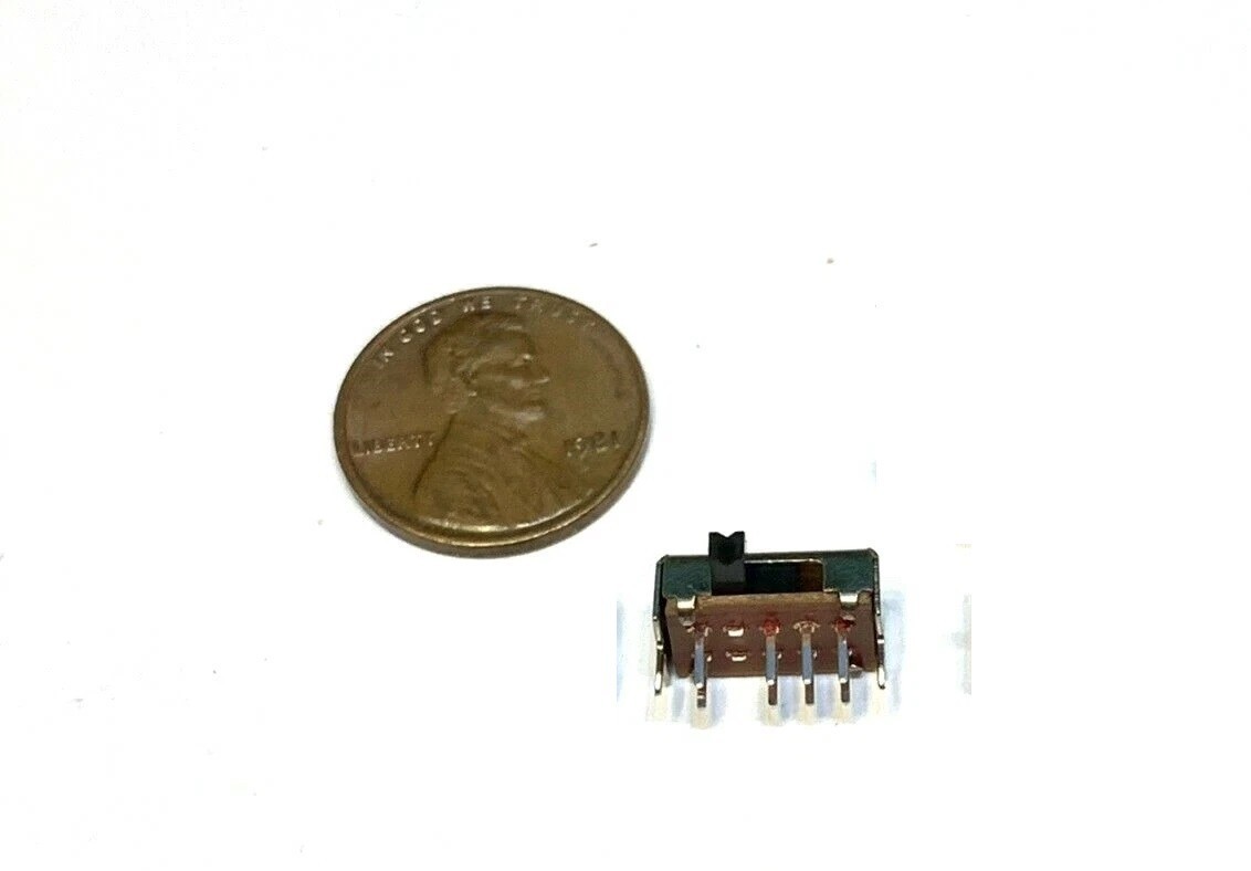 2P3T SK-23D07 3 position 8 Pin Slide switch SWITCHES Tactile PCB A27 STAMP
