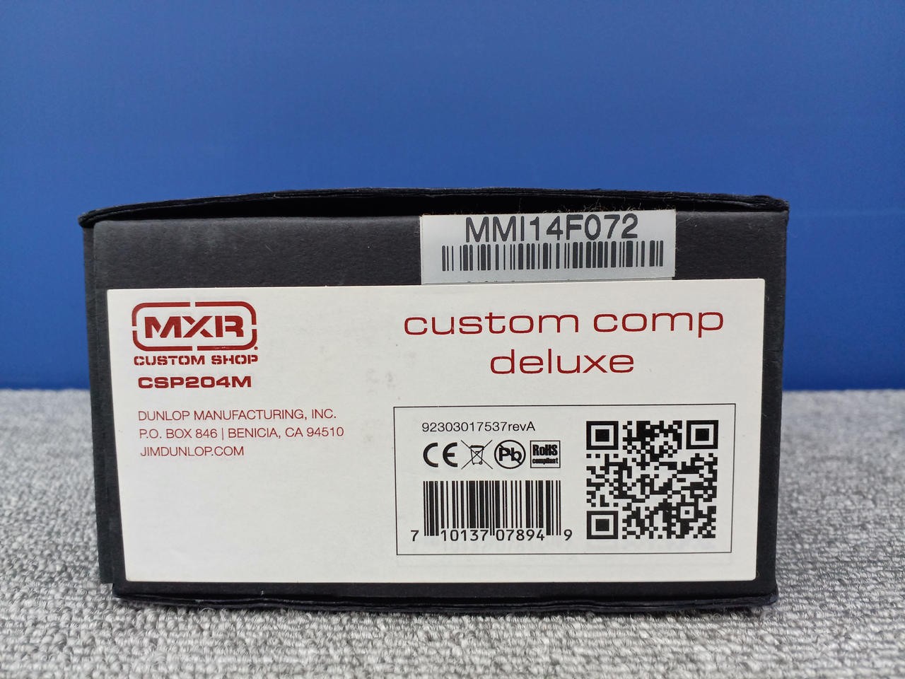 MXR Custom Comp Deluxe Guitar Compressor Pedal Used with Marks